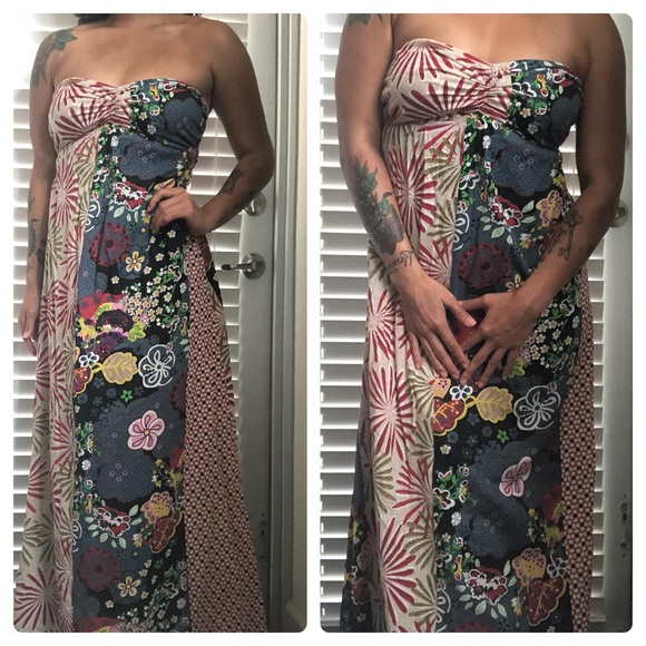 Fire Los Angeles Dresses & Skirts - 👑Long Print Maxi Dress!